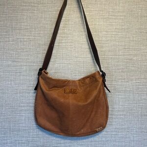 Lucky Brand Leather Boho Purse Bag